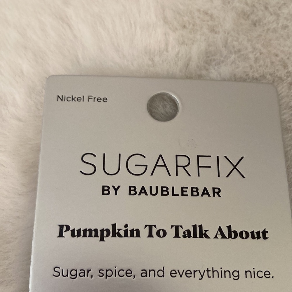 Sugarfix by Baublebar Pumpkin To Talk About Earrings - Picture 2 of 6